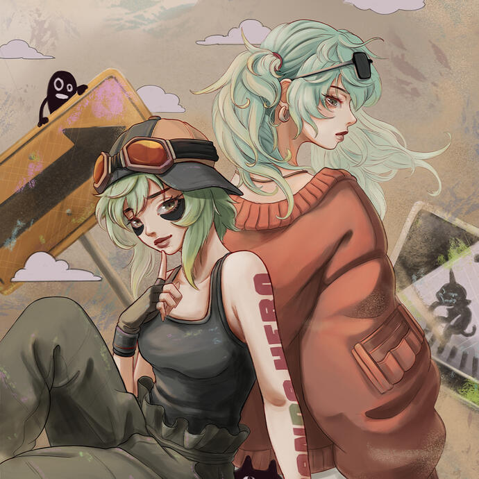 Gumi + Miku (Hachi)
